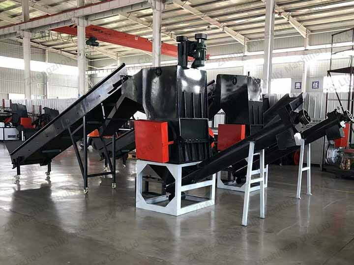 plastic crushing machine