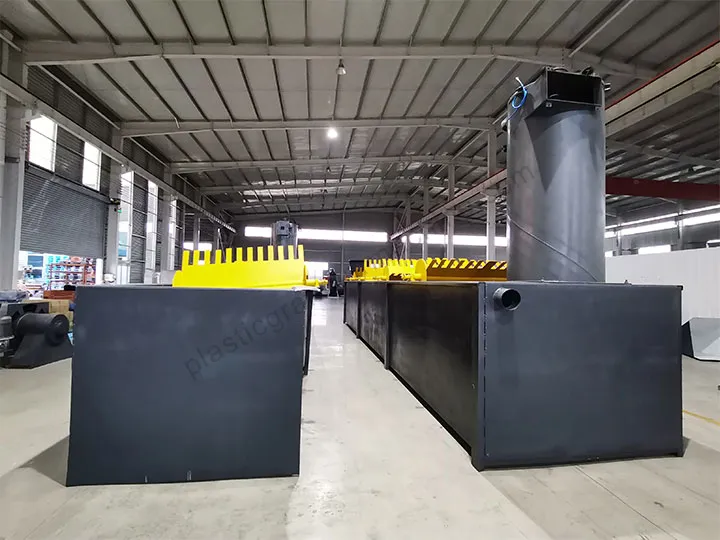 plastic dilm dryer machine in the factory