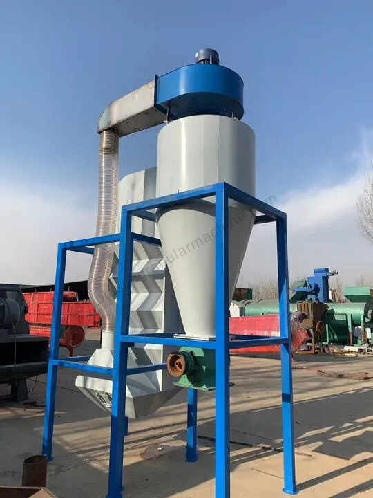 Vertical plastic film drying machine