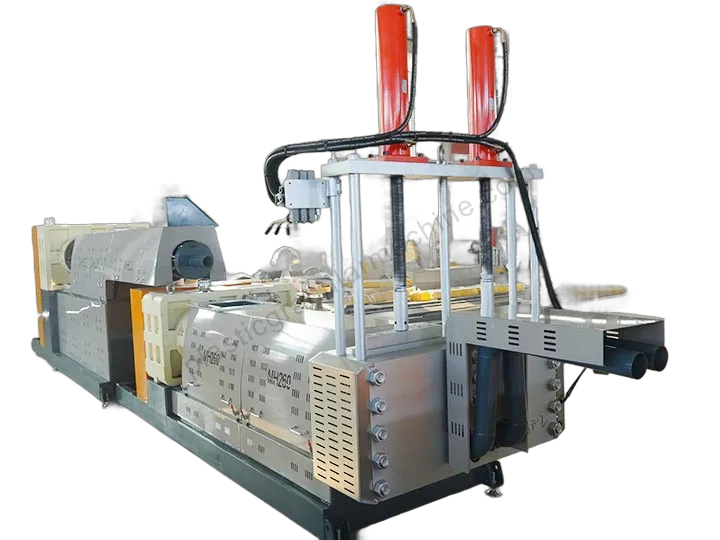 HDPE granules pelletizing machine