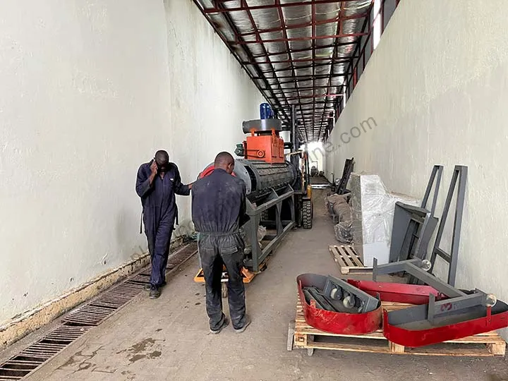 Ligne de lavage de bouteilles PET installée au Nigeria