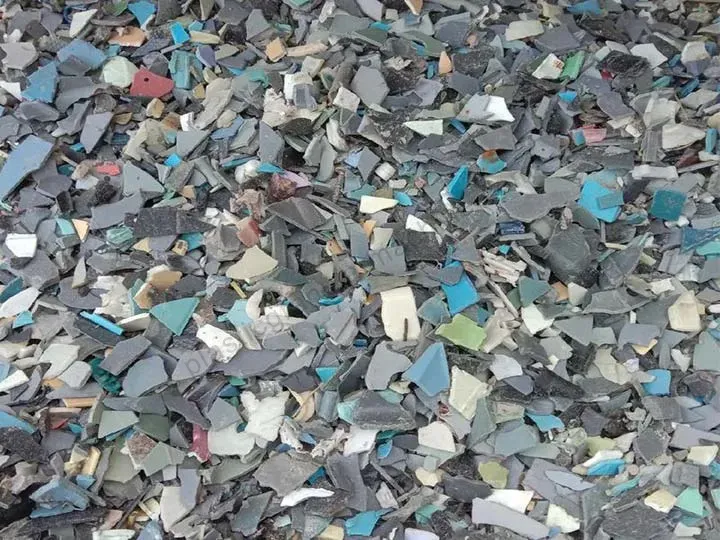 High-quality plastic fragments