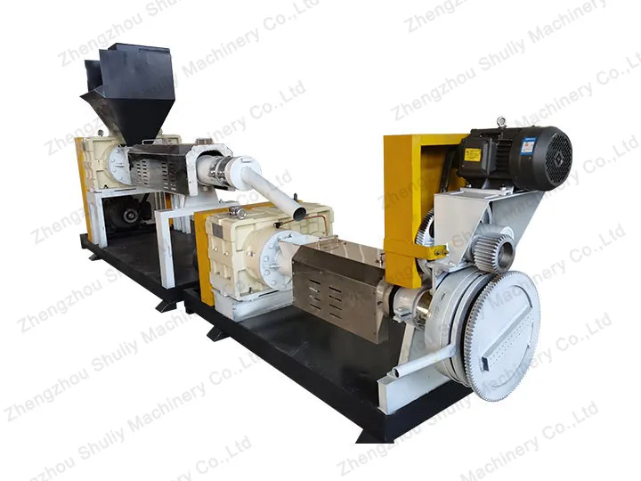 Hard plastic pelletizer machine