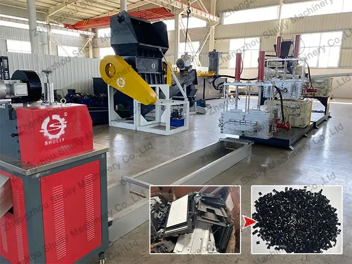 Rigid Plastic Recycling Line for PP PE PVC HDPE Regrinding