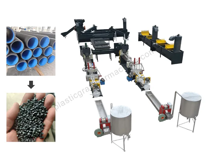 hard plastic recycling line