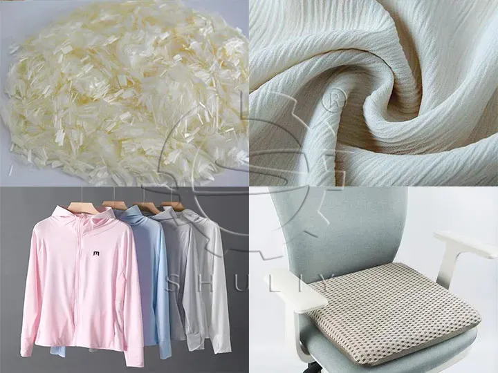 Polyester fiber recycling