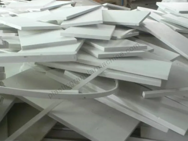 pvc board to be recycled